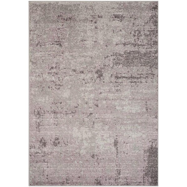 Safavieh Adirondack Power Loomed Large Rectangular Area Rug Light Grey & Purple - 8 x 10 ft. ADR130M-8 - main